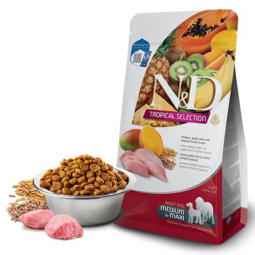 FARMINA ND Dog Tropical Selection Med Maxi Huhn, 10 kg von Farmina Pet Foods