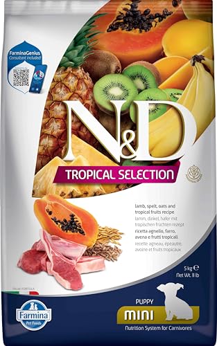 FARMINA ND Dog Welpe Tropical Selection Mini Lamm, 5 kg von Farmina Pet Foods