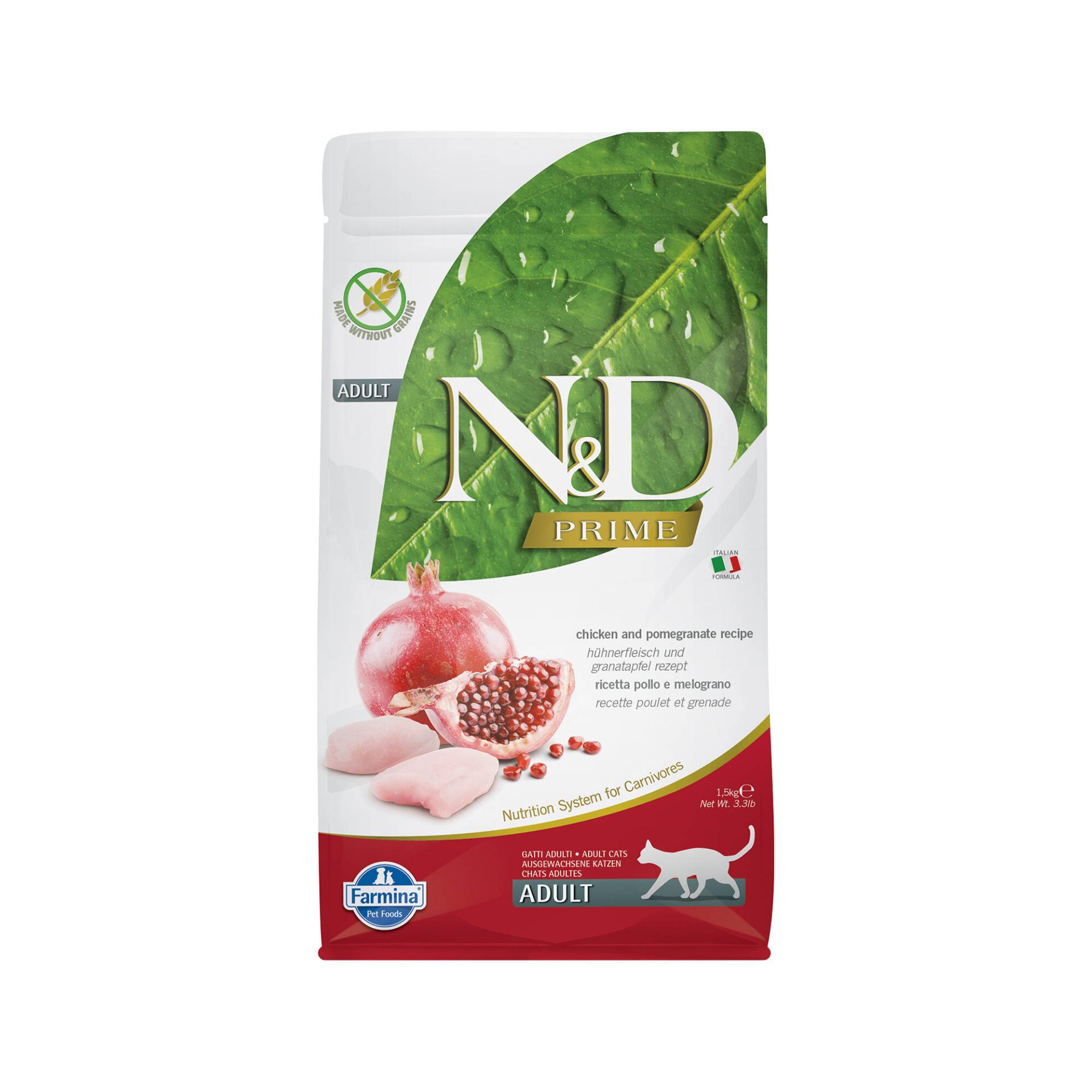 Farmina N&D Prime Adult Katzenfutter - Huhn - 1,5 kg Farmina N&D Prime Adult Katzenfutter - Huhn - 1,5 kg von Farmina