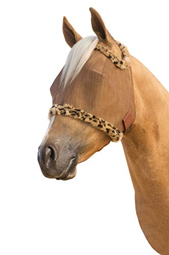 SUPERMASK II Copper Mesh / Cheetah Trim - horse von Farnam