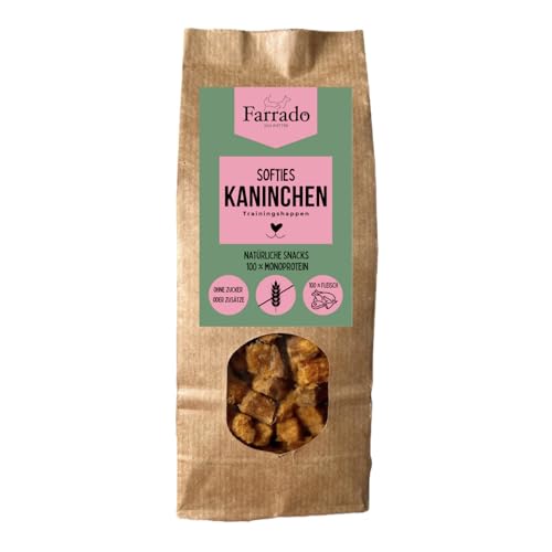 Farrado Trainingssnacks Softies Kaninchen - 100% Getreidefrei von Farrado