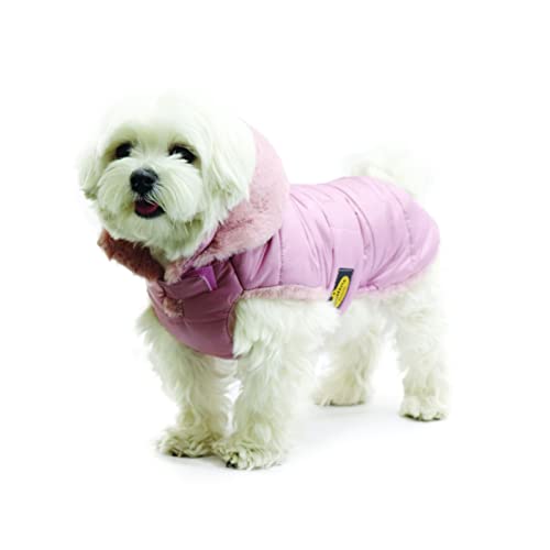 Fashion Dog Hunde-Steppmantel für Malteser - Rosa - 33 cm von Fashion Dog