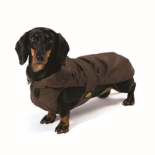 Fashion Dog Hundemantel speziell für Dackel - Braun - 33 von Fashion Dog