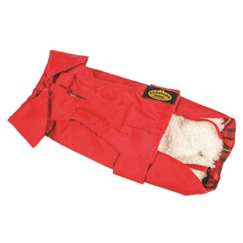 Fashion Dog Hundemantel speziell für Dackel - Rot - 33 von Fashion Dog