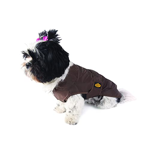 Fashion Dog Regenmantel für Hunde - Braun - 65 cm von Fashion Dog