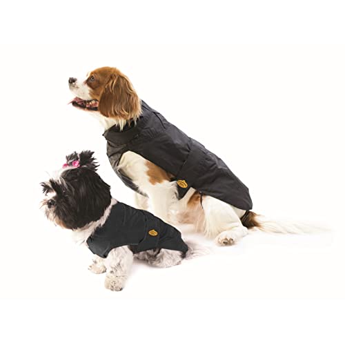 Fashion Dog Regenmantel für Hunde - Schwarz - 65 cm von Fashion Dog