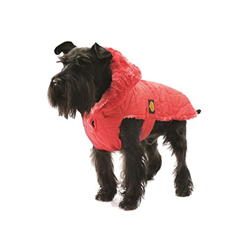 Fashion Dog Steppmantel für Hunde - Rot - 55 von Fashion Dog