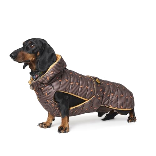 Fashion Dog wasserfester Hunde-Steppmantel speziell für Dackel - 33 cm von Fashion Dog