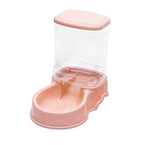 FashionCha Futterautomat Futterspender Wasserspender Futterstation Tränke mit 35L Kapazität Und Rutschfestem Boden für Kleine Hunde Und Katzen auf Reisen, Rosa Futterspender FashionCha Futterautomat Futterspender Wasserspender Futterstation Tränke mit 35L Kapazität Und Rutschfestem Boden für Kleine Hunde Und Katzen auf Reisen, Rosa Futterspender von FashionCha