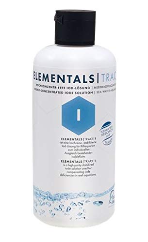 Fauna Marin Elementals Trace I 250ml Hochkonzentrierte Jod-Lösung für Meerwasseraquarien von Fauna Marin