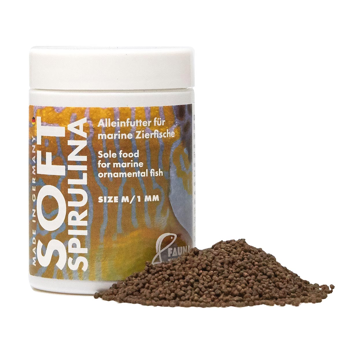 Fauna Marin Fischfutter Soft Spirulina M 63g von Fauna Marin