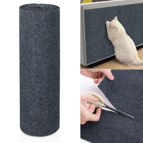 Selbstklebend Kratzmatte Katze, DIY Kratzbrett Katze, Kratzschutz Sofa Katze, Kratzschutz für Möbeltüren von Katzensofas von Fayemint