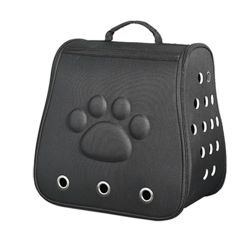 Atmungsaktive Haustier-Reisetasche, EVA-Katzen-Reisetasche, Hundetrage zum Wandern, Faltbare Haustier-Reisetasche, kleine Hunde-Camping-Tragetasche, mittelgroße Hundetasche, tragbare Haustiertasche von Fbinys