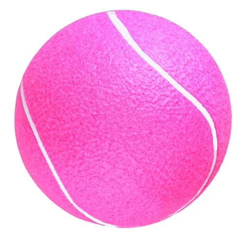 Aufblasbarer Tennisball, Riesiger Aufblasbarer Ball, Kauspielzeug Für Haustiere Aus Gummi, Großer Aufblasbarer Tennisball, Aufblasbarer Spielball, Riesiger Tennisball Für Kinder, Interaktiver von Fbinys