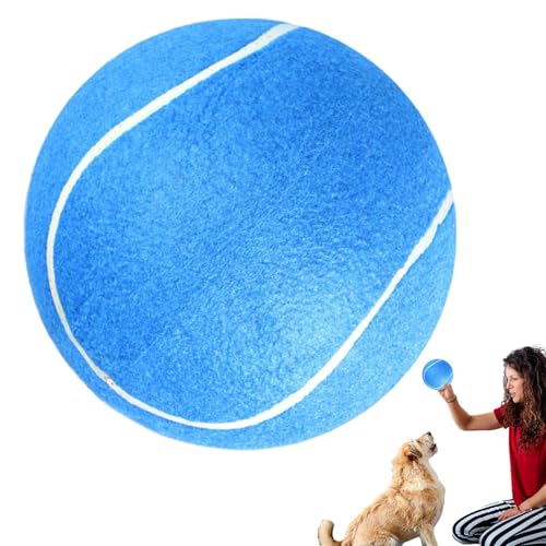 Aufblasbarer Tennisball, Riesiger Aufblasbarer Ball, Kauspielzeug Für Haustiere Aus Gummi, Großer Aufblasbarer Tennisball, Aufblasbarer Spielball, Riesiger Tennisball Für Kinder, Interaktiver von Fbinys