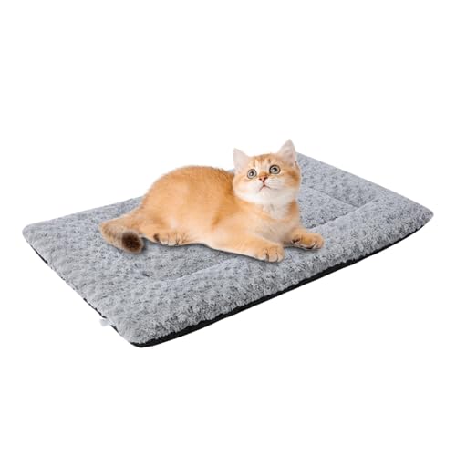 Fbinys Dog Bed Kennel Pad, Pet Puppy Cage Pad Sleeping Bed, Soft Beds, All Seasons Dog Bed, Comfortable Dog Kennel Pad, Non-Slip Dog Bed for Bedroom, Washable Dog Bed Kennel Mat, Pet Bed for Crate von Fbinys