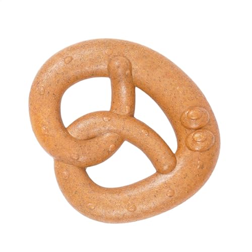 Dog Toys for Aggressive Chewers, Bite Resistant Teething Toys, Wooden Chew Toys for Dogs, Bread Knot Dog Toys, Teething Toys for Small, Medium, and Large Dogs, Designed to Last von Fbinys