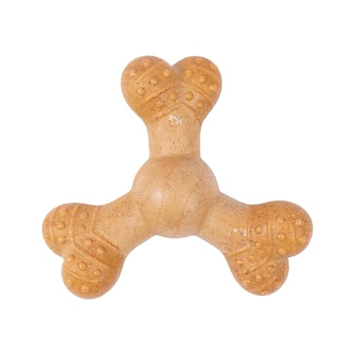 Dog Toys for Aggressive Chewers, Bite Resistant Teething Toys, Wooden Chew Toys for Dogs, Bread Knot Dog Toys, Teething Toys for Small, Medium, and Large Dogs, Designed to Last von Fbinys