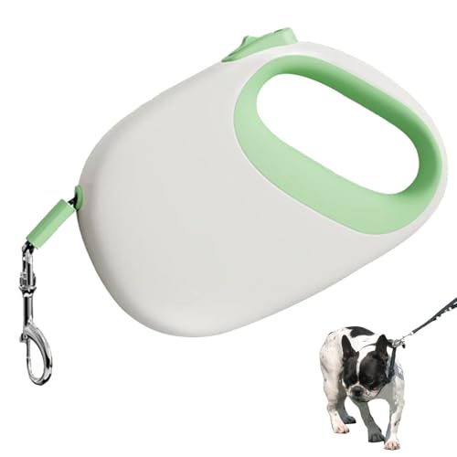 Einziehbarer Hundegurt, ausziehbare Hundeleine, 5 m Hundezuggurt, tragbarer Hund, rutschfeste Haustier-Spazierführung, Hundeleine mit Bremse, Pause Lock Dog Strap von Fbinys