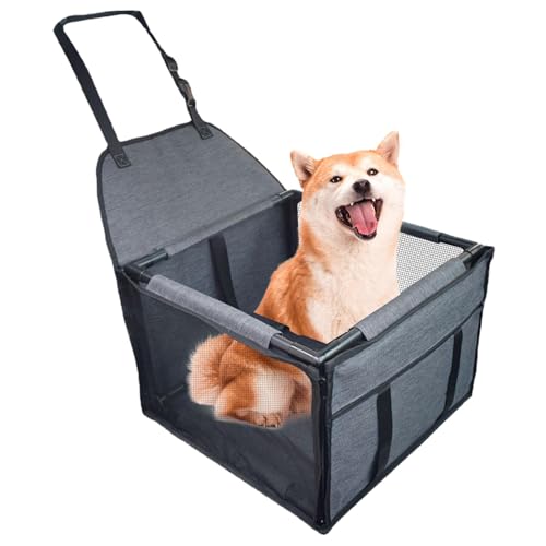 Fbinys Autositz für Hunde, Autositzbezug für Hunde, sicherer und bequemer Hundesitz, rutschfest, wasserdicht, Schutzsitz für Hunde von Fbinys