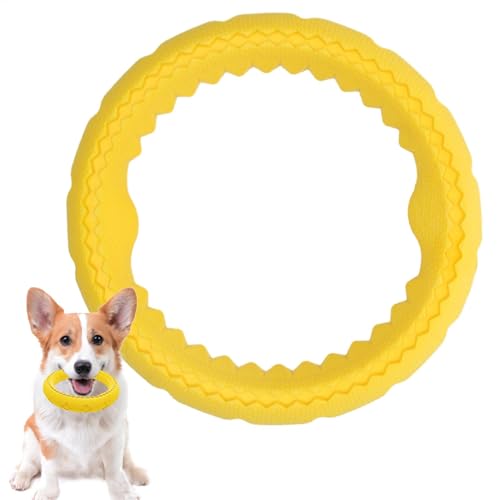 Fbinys Dog Chew Ring, Soft Rubber Ring Chew Toy, Chewing Teething Toy, Interactive Pet Chew Toy, Teething Toy for Dogs, Large Dog Rubber Chew Toy, Teeth Chewing Dog Toy, Durable Dog Chew Ring von Fbinys