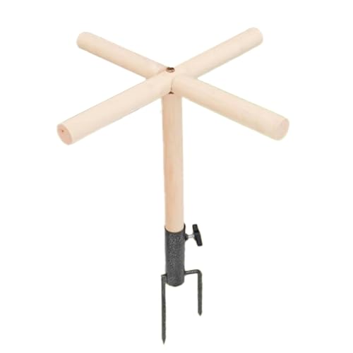 Hühner Barsch Spielzeug Spatz Holz Sitzstange Haustier Sitzstange Ständer Geflügel Sitzstange Vogelstange für Stall Aras Barsch Ständer Sittich Sitzstange Spatz Spielzeug Holz Sitzstange für Vögel von Fbinys