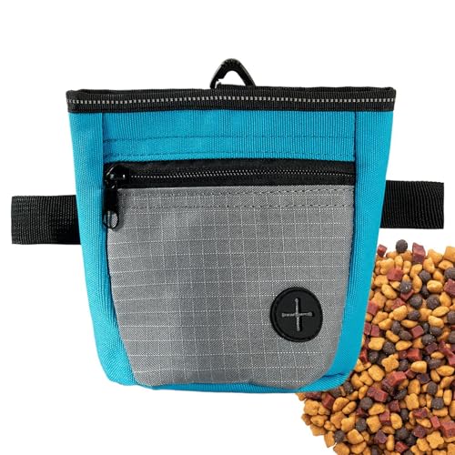 Hundetrainingstasche Welpentraining Hüfttasche Magnetverschluss Leckerlibeutel Hundetraining Hüftgurt Welpe Goodie Treat Pouch Hüftgurt für Hundetraining Verhaltenshilfen Trainingstasche von Fbinys