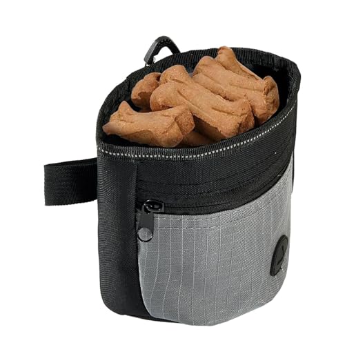 Hundetrainingstasche Welpentraining Hüfttasche Magnetverschluss Leckerlibeutel Hundetraining Hüftgurt Welpe Goodie Treat Pouch Hüftgurt für Hundetraining Verhaltenshilfen Trainingstasche von Fbinys