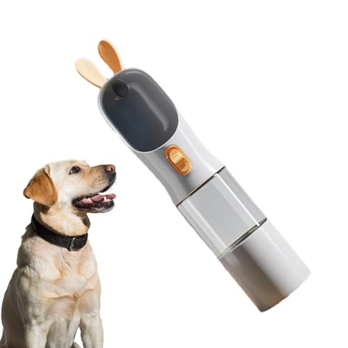 Portable Dog Water Bottle for Outdoor Use, Cartoon Puppy Drinker Travel Pet Food Dispenser, Leak-Proof Pet Drinking Bottle for Picnicking and Camping, Convenient Pet Water Bottle for Dogs and Pets von Fbinys