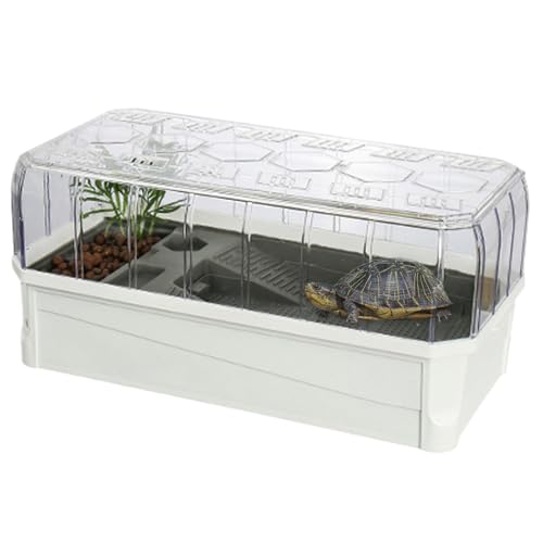 Turtle Tank with Filter, Multipurpose Turtle Habitat, Tortoise Tank with Filter, White Turtle Aquarium, Brazilian Turtle Tank, Grass Tortoise Tank, Filtered Turtle Tank, Aquarium for Tortoises von Fbinys