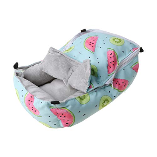 Fcnjsao Hamster Schlafsack Winter Weich Warm Plüsch Für Kleine Tiere Weiches Flanell Kleines Haustiernest Kuschelsack Verstecktasche von Fcnjsao