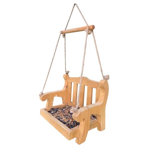 Fcuajdkq Automatischer -Futterspender, Vogelfutterspender, Hängender Futterspender für Haustiere, für Balkon, Villa, Garten, Vogelfütterung, 1 Stück von Fcuajdkq