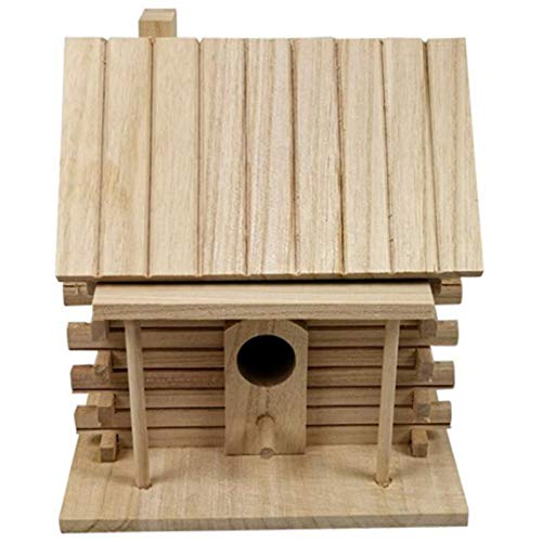 Fcuajdkq Haus Wand Nest DOX Nest Haus Haus Box KäFig Dekoration Garten Ornament von Fcuajdkq