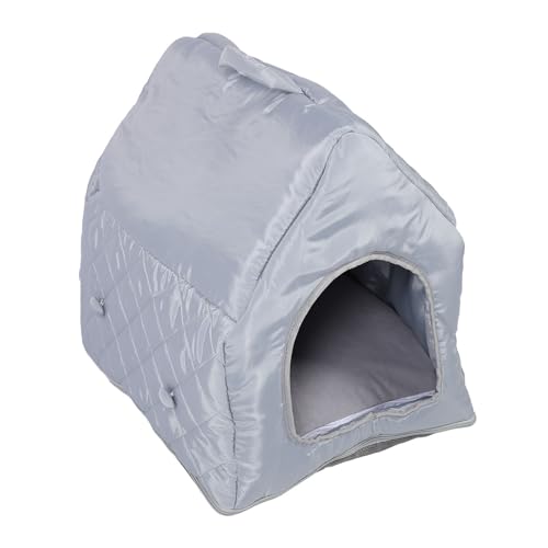 All Seasons Pet House Katzenhaus für den Innenbereich für Kleine Bis Große Katzen, Weiches, Komfortables Haustierversteck 23,62 X 20,87 X 17,72 Zoll, mit Hervorragender (2#) von Fdit