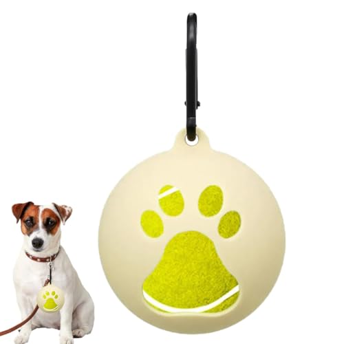 Feaolala Hundespielzeug-Ball-Halter, Haustier-Tennisball-Halter, Abdeckung, freihändig, tragbar, freihändiges Spazierengehen, Haustier-Ballabdeckung, Halter für Training, Spazierengehen, Übung, von Feaolala