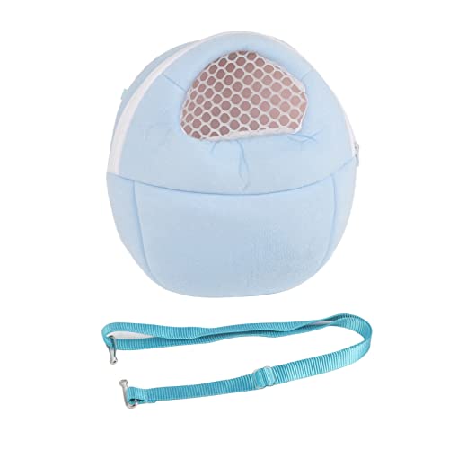 3Colors Haustierträger Hamster Ratten Chinchilla -Trägertasche Schlafen Reisen (Blau) von Febuliy