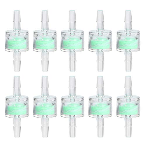 Febuliy Aquarium Wasserpumpe Silikonrohrfilter 10pcs Grün Abs Reinigung Filtration Lieferungen Fischtanks Schlauch (4mm) von Febuliy