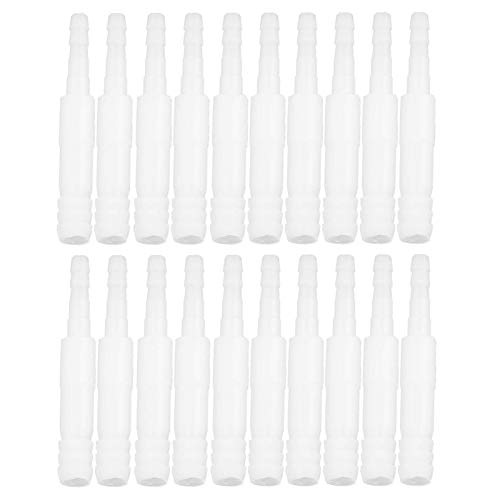 Febuliy Aquariumschlauch -Adapter -PVC -Rohranschlusswandler für Wasserrohranschlüsse 20pcs transparent von Febuliy