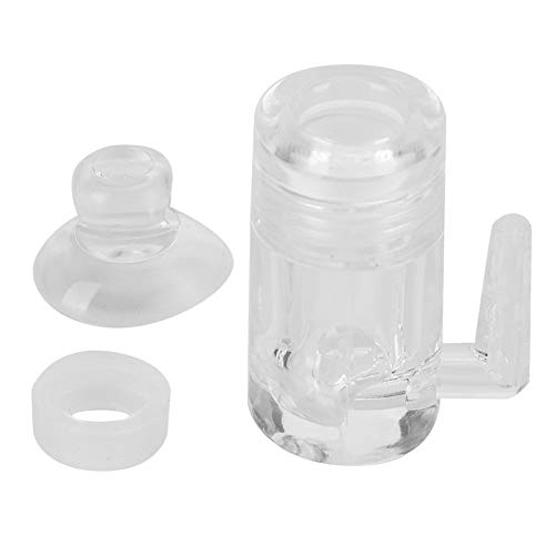 Febuliy CO2 -Atomizer hoher transparenter Aquarium -Kohlendioxid -Raffinerblasenblasenfunktion Wasserpflanzen Tanks Acrylfischtanks Raffinerie (S) von Febuliy