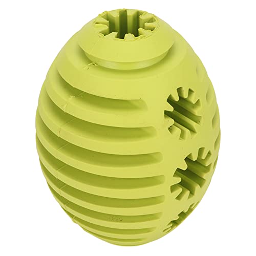 Febuliy Gummi-Hundespielzeug, Kauspielzeug für Haustiere, Rugbyball, interaktives Zahnreinigungs-Fußballspielzeug, leicht, bissfest, für Gärten Febuliy Gummi-Hundespielzeug, Kauspielzeug für Haustiere, Rugbyball, interaktives Zahnreinigungs-Fußballspielzeug, leicht, bissfest, für Gärten von Febuliy