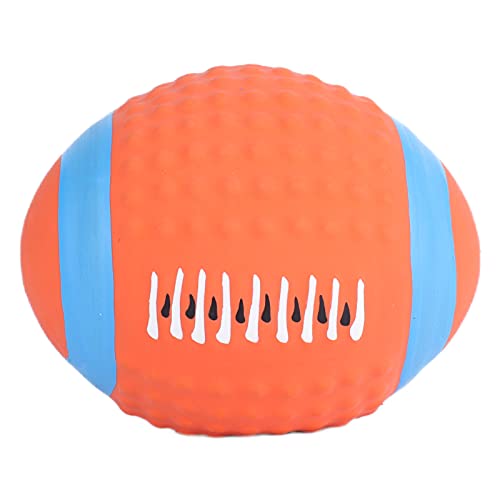 Febuliy Haustier -Rugby -Spielzeug -Bissbeständiges Kautbolaren Training Quietschende Spielzeugkatzen Hunde langlebig wasserdicht Febuliy Haustier -Rugby -Spielzeug -Bissbeständiges Kautbolaren Training Quietschende Spielzeugkatzen Hunde langlebig wasserdicht von Febuliy
