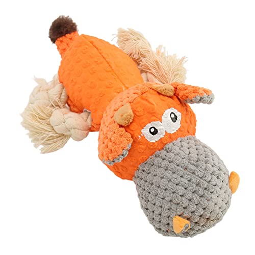 Febuliy Hunde-Kauspielzeug, interaktives Nilpferd-Form, langlebiges Material, lindert Langeweile, waschbares Haustier-Plüschspielzeug Febuliy Hunde-Kauspielzeug, interaktives Nilpferd-Form, langlebiges Material, lindert Langeweile, waschbares Haustier-Plüschspielzeug von Febuliy