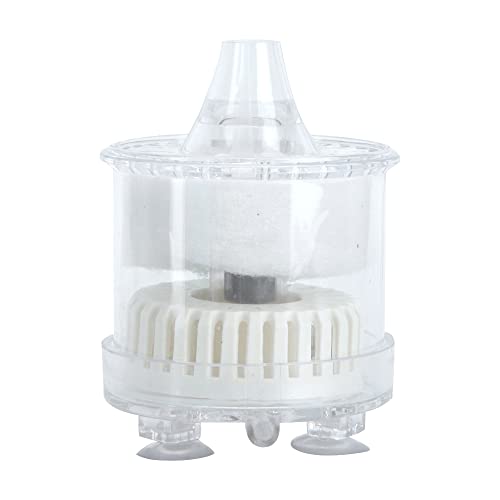 Febuliy Mini -Gas -Lift -Filter Pneumatischer Erhöhung Sauerstoffsaugkot für Fischtank Aquarium kleine dreifache Serienfiltration (11.5x26.5x3.5cm/4.5x10.4x1.4in) von Febuliy