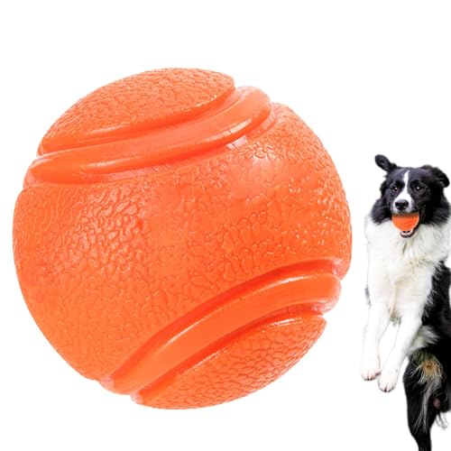Fecfucy Hüpfball für Hunde | Hundekauball - Hundekauspielzeug, Interaktives Hundespielzeug, Schwimmender Hundeball, Hundewasserspielzeug, Apportierball für kleine mittelgroße Hunde von Fecfucy