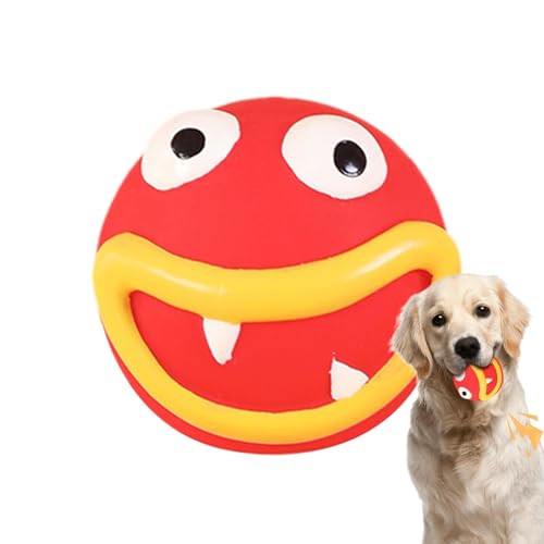 Fecfucy Latex-Hundespielzeug | Quietschendes Latex-Welpen-Hundespielzeug | kleine Quietschbälle für Hunde, quietschendes Spielzeug, Kauspielzeug, Haustier-Beißspielzeug, weiches Gummi-Hundespielzeug von Fecfucy