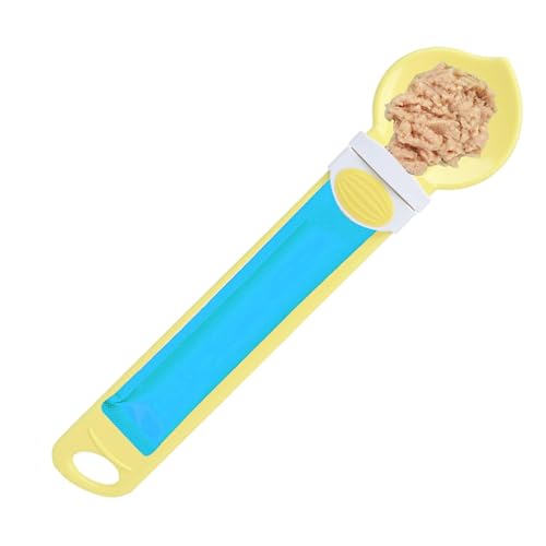 Fecfucy Pet Wet Treat Dispenser, Cat Claw Shaped Feeding Supplies, Cat Strip Squeeze Can Spoon for Food Strips, Cat Puree, Wet Food von Fecfucy