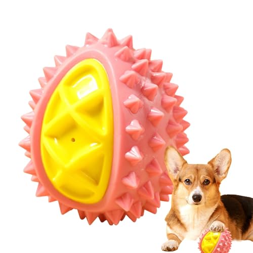 Fecfucy Quietschspielzeug für Hunde, Unzerstörbares Hundespielzeug mit Quietscher, Langlebiges Hundespielzeug für aggressive Kauer, Haustierspielzeug zur Unterhaltung, zum interaktiven Spielen und zum von Fecfucy