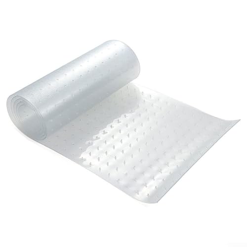 für Teppichschutz für Haustiere, transparent, Anti-Kratz-Pad, PVC, Teppichläufer, Rutschstopper, Türschutz mit Spikes für Sofa, Couch, Tür, Flur (38 x 112 cm) von Feegow