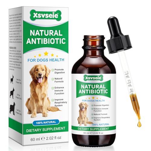 Feeliville Antibiotika für Hunde Hund Antibiotika Natürliche Antibiotika für Hunde Juckreiz Heilmittel für Hunde Speck Geschmack (Hund) (1) von Feeliville