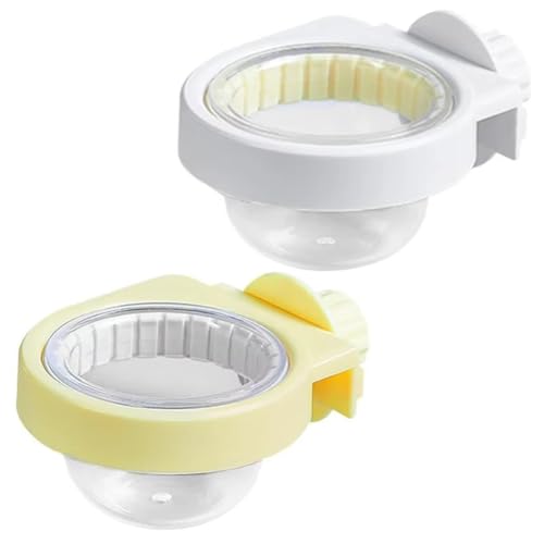 Feeuid Nymphensittich-Futterschale Antikipp-Käfigzubehör Wasserschale mit Klemme Feeuid Nymphensittich-Futterschale Antikipp-Käfigzubehör Wasserschale mit Klemme von Feeuid